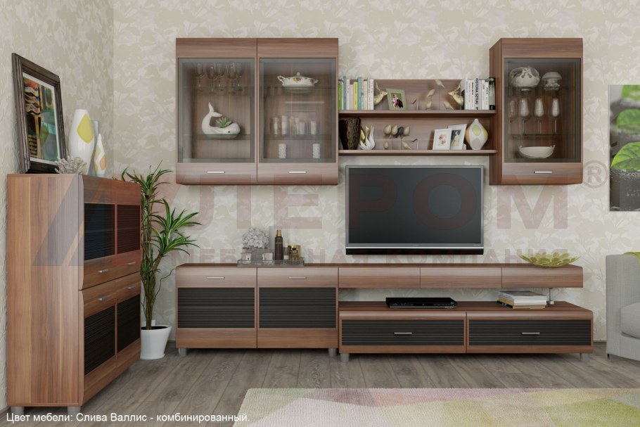 Мебельная фабрика Лером стенка Камелия