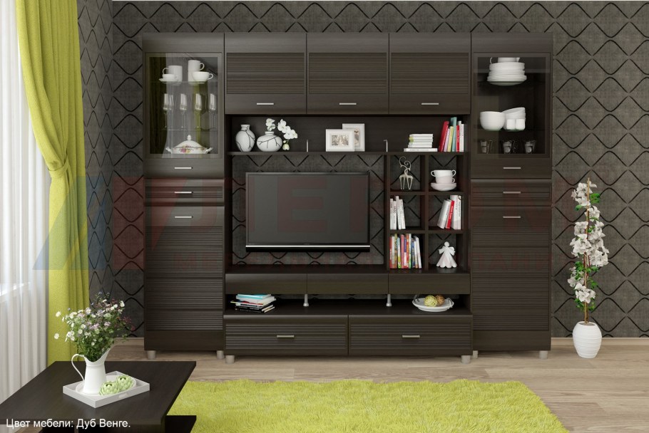 Гостиная Камелия Лером венге