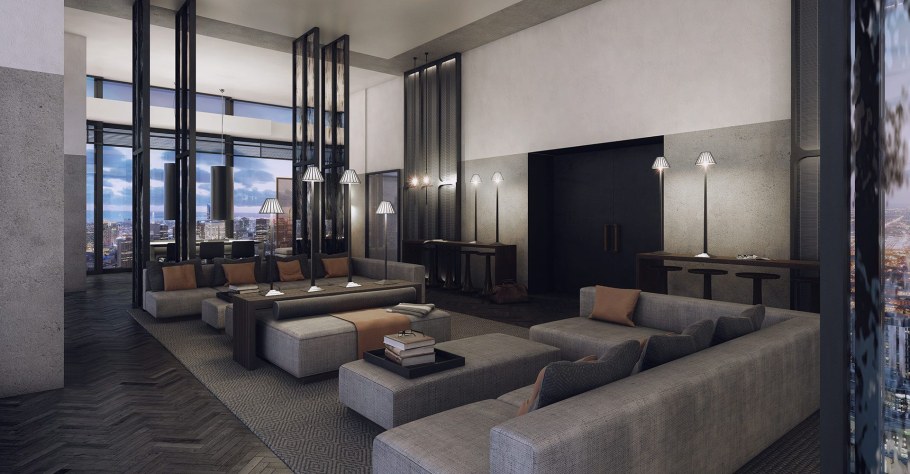 Диван у колонны