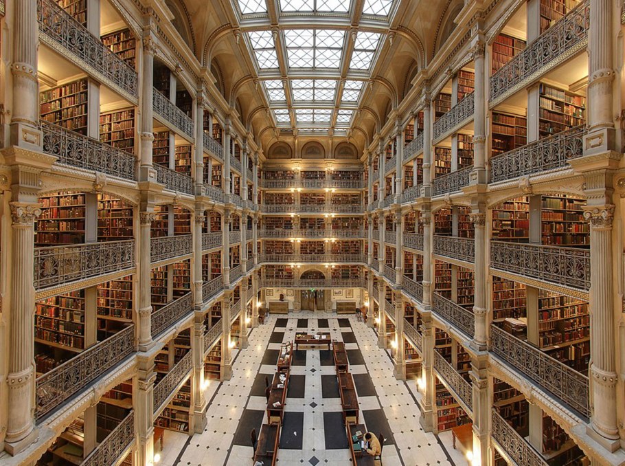 Библиотека Джорджа Пибоди, Балтимор (Мэриленд)