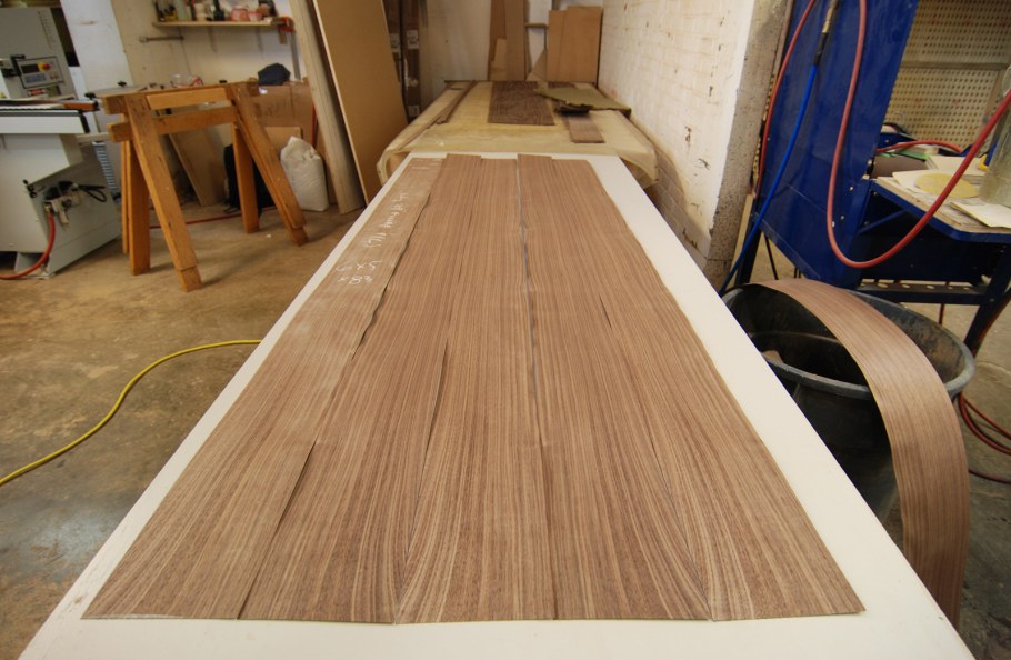 Шпонирование фанеры технология