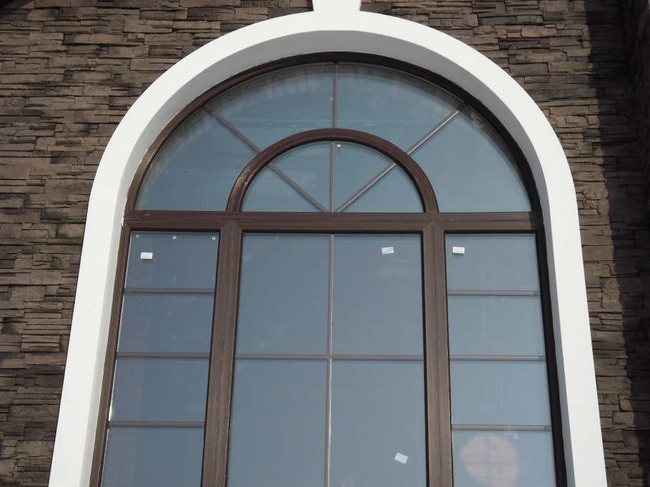 Облицовка пластик для арочных окон