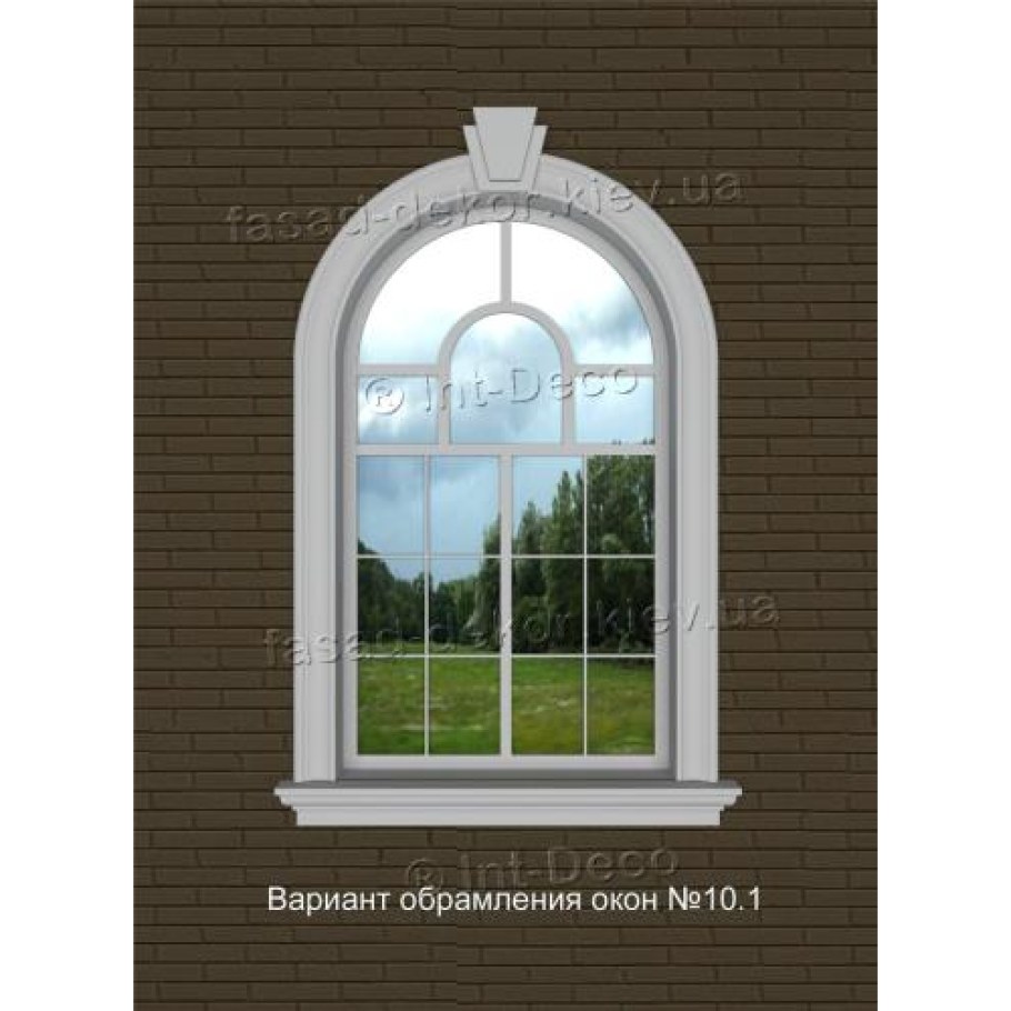 Декоративное обрамление окон