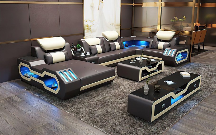 Необычные диваны для гостиной