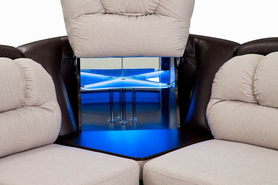 Диван с подсветкой