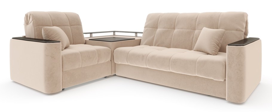 Диван с баром автоматически поднимается кресло