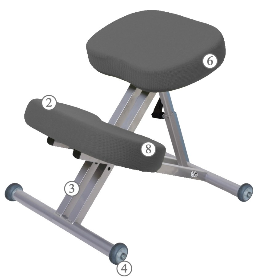 Эргономичный коленный стул Олимп СК-1