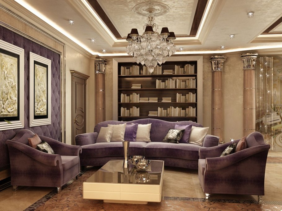 Роскошный интерьер в стиле арт деко