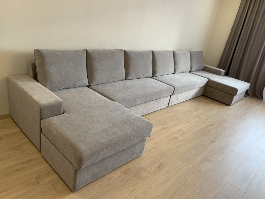 Диван Элис 2 с оттоманкой Оптима