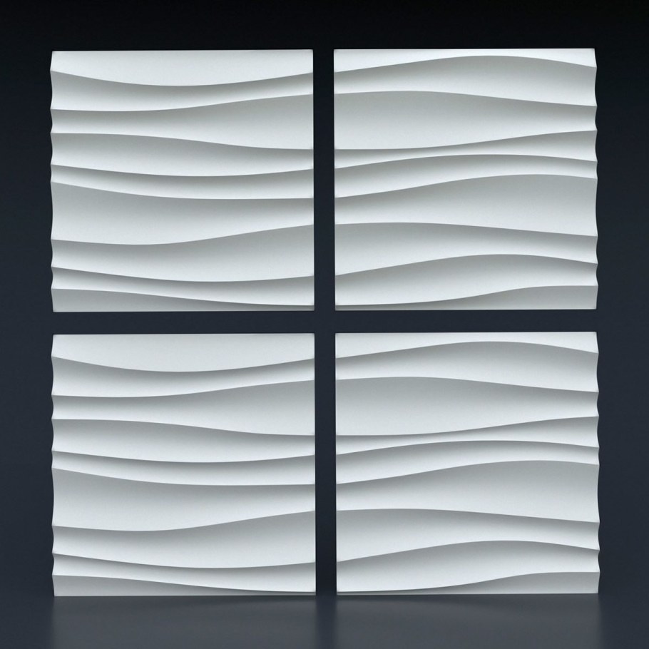 3д панель волна Атлантика