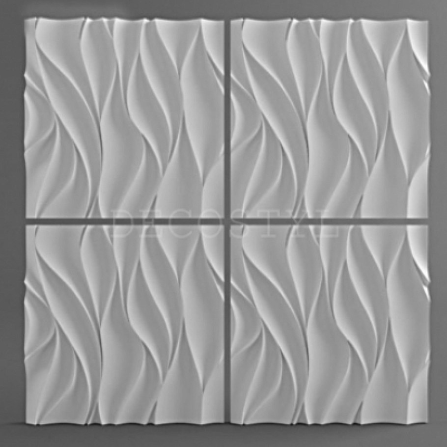3d гипсовая панель "волна Атлантика"