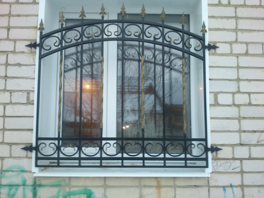 Кованые элементы решетки