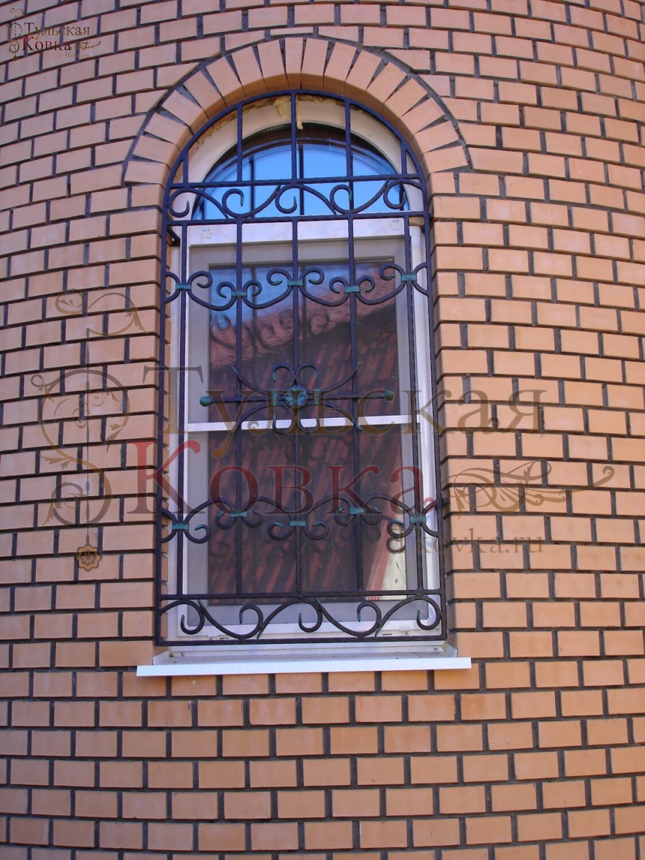 Решетки арочные кованые