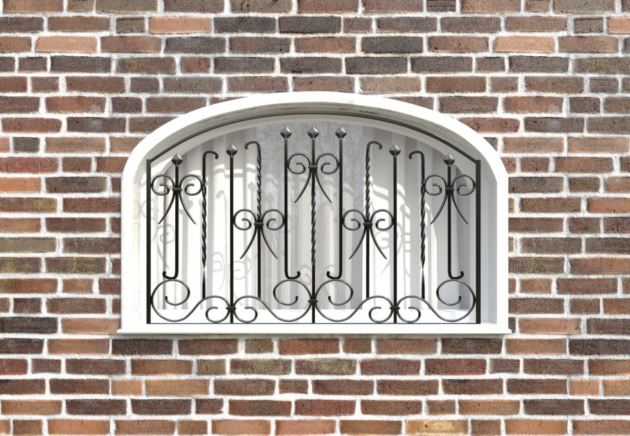 Кованые оконные решетки