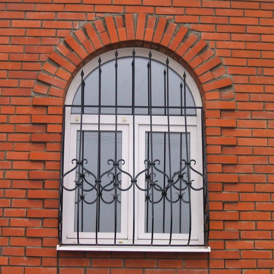 Оконные решетки арочные
