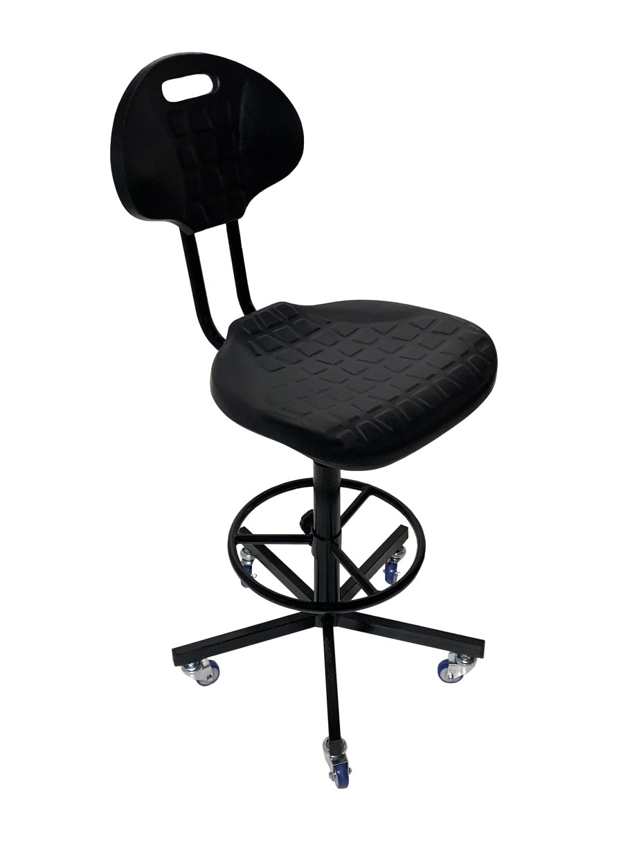 Табурет винтовой полиуретан т08