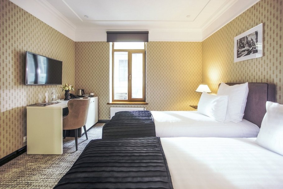 Отель внутри