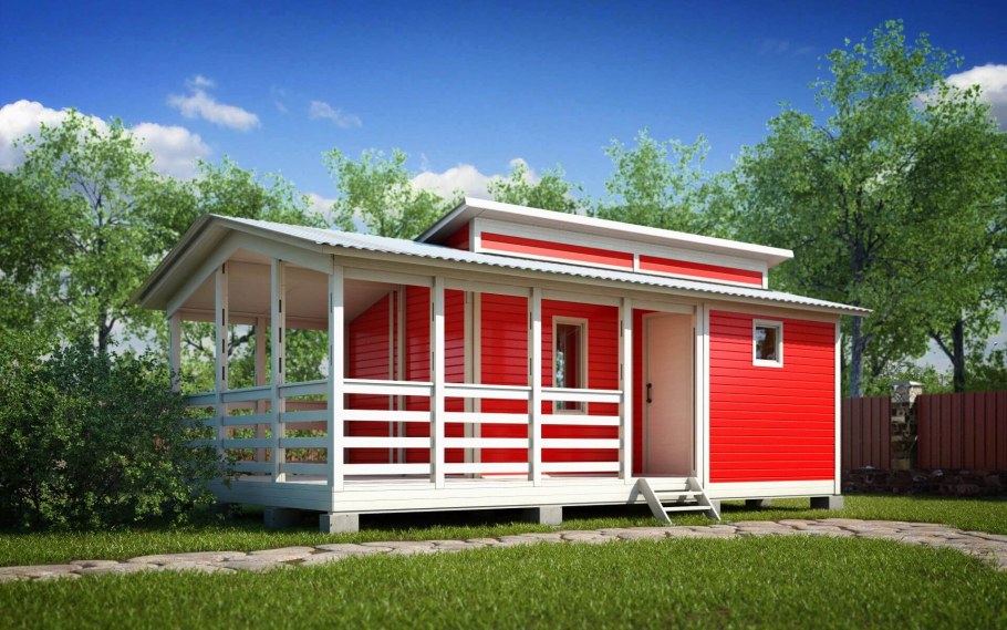 Зодчий Дачник 2 с террасой