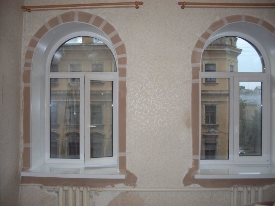 Арочные откосы