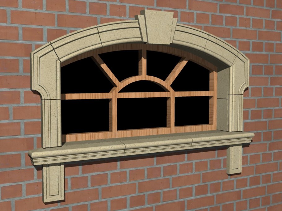 Обрамление оконного проема