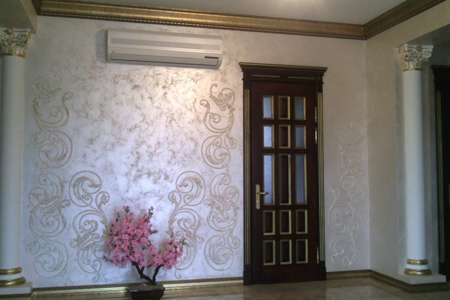 Декоративная штукатурка лепнина