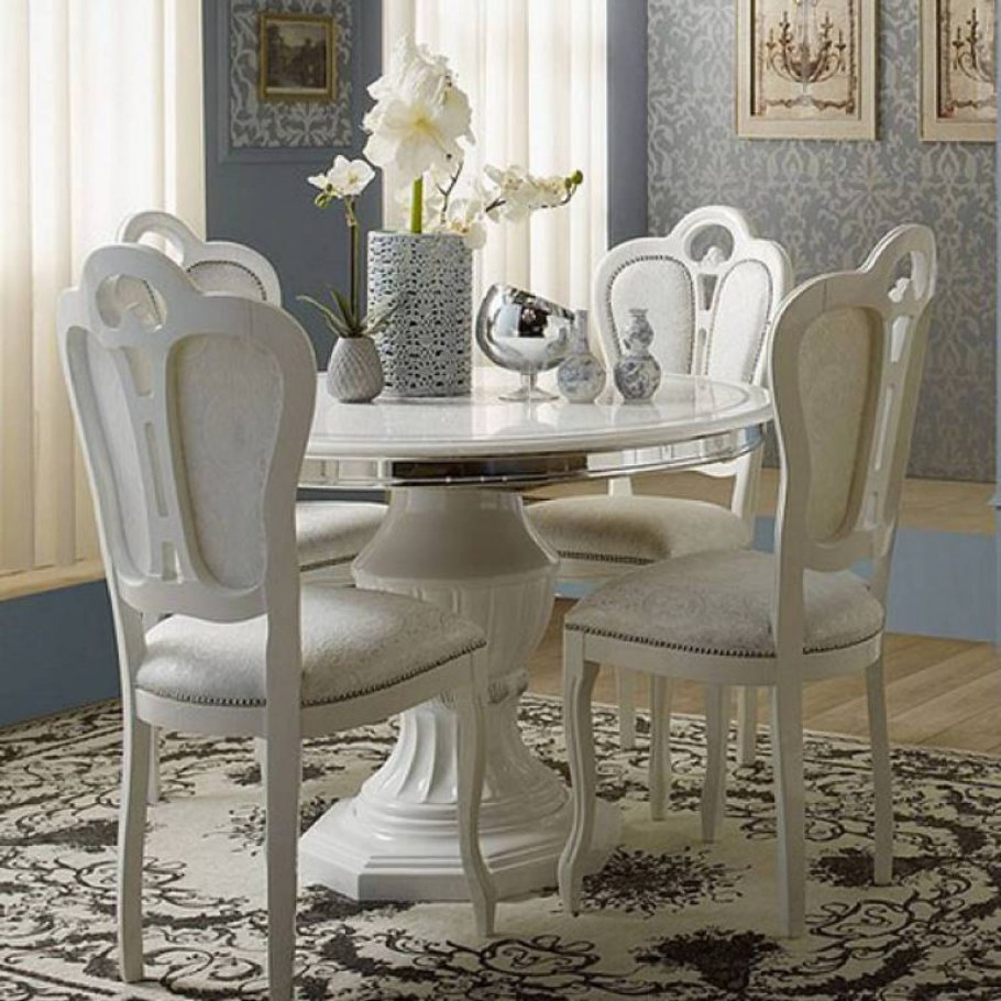 Стол Меридиан круглый раскладной Гретта сг64