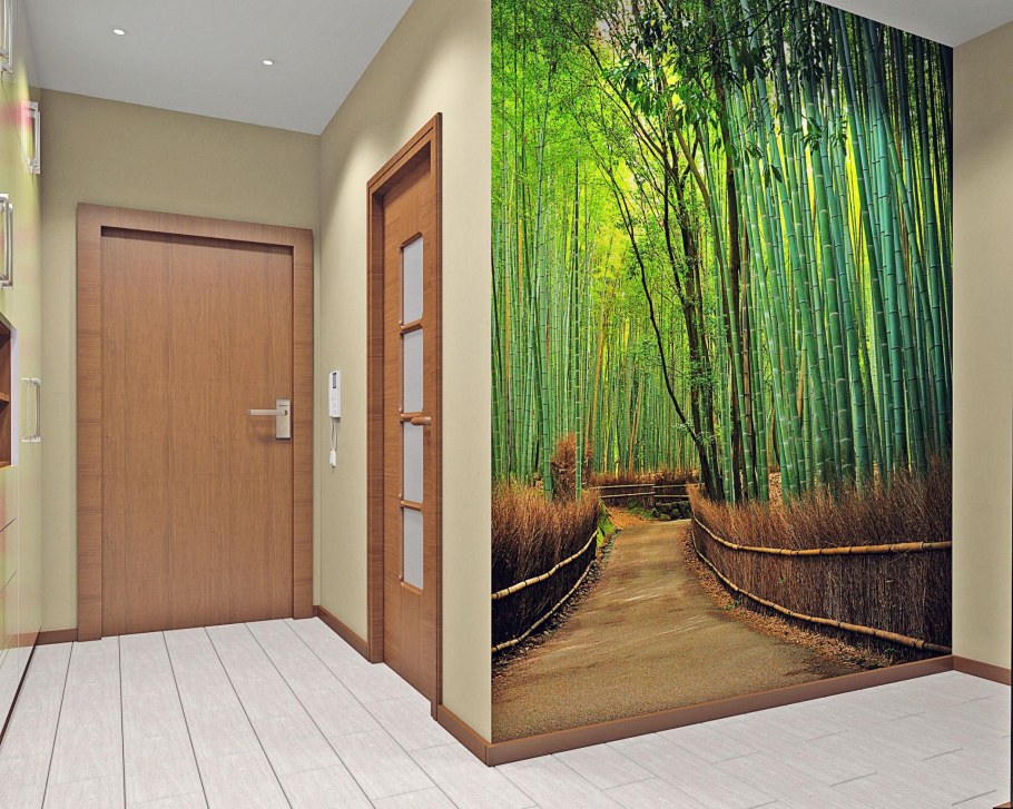 Фрески в интерьере прихожей