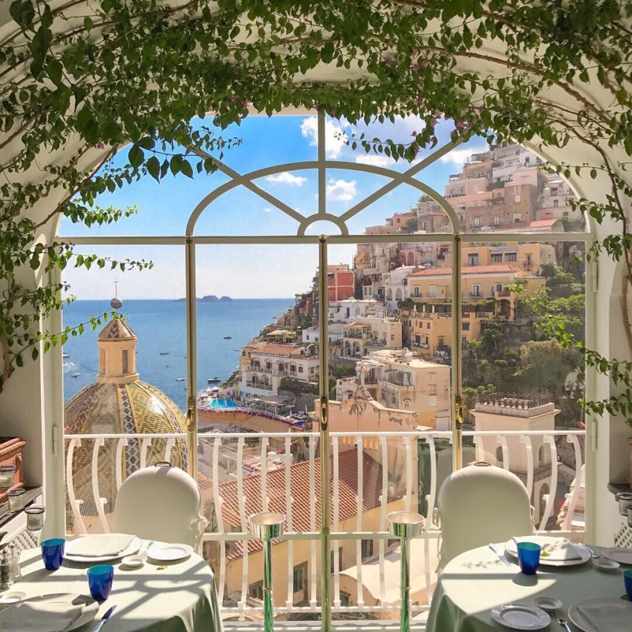 Италия вид из окна