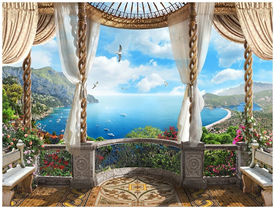 Фреска вид с террасы