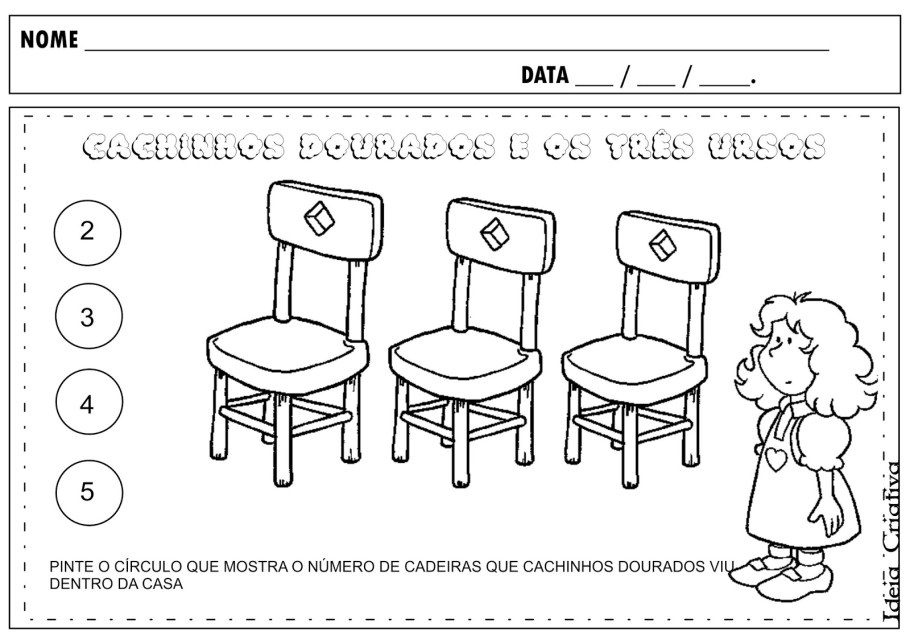 Рисунок стулья для математики