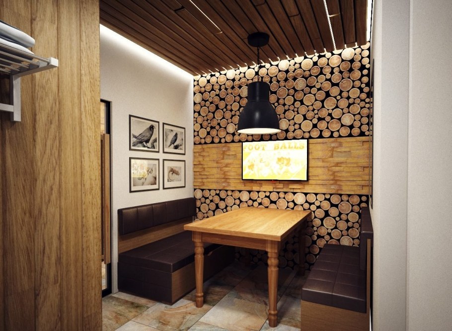 Комната отдыха в бане дизайн