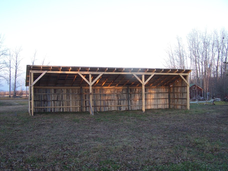 Навес для КРС