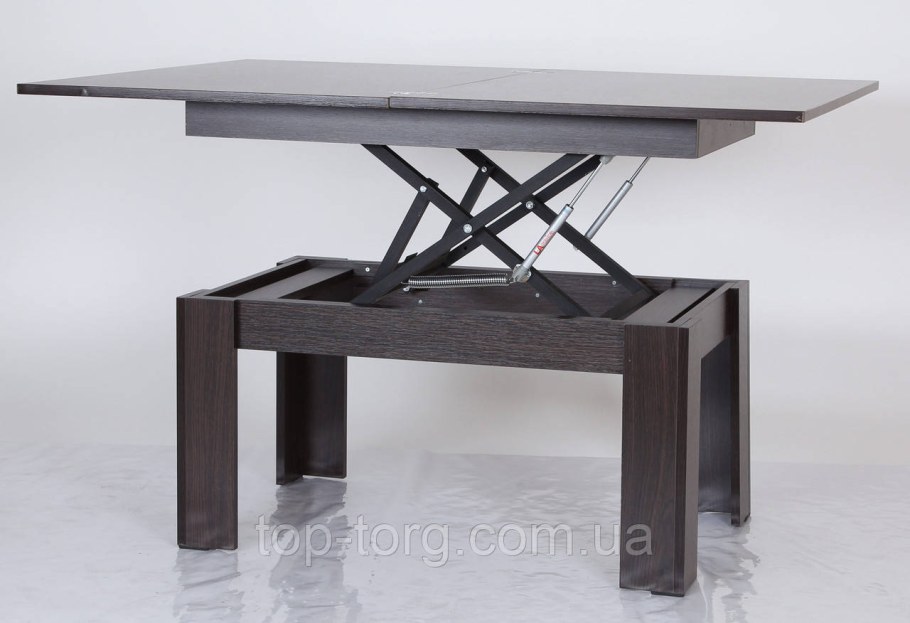 Стол-трансформер Баттерфляй (трюфель/темно.ножки)