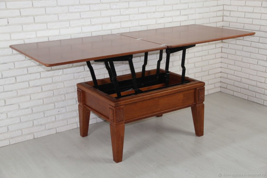 Стол-трансформер обеденный для беседки