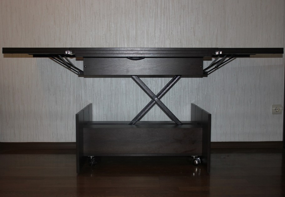 Журнальный стол трансформер новый акробат