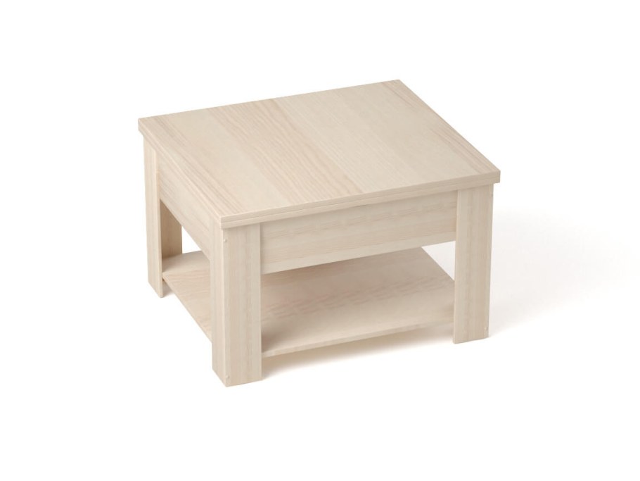 Стол журнальный ясень шимо светлый