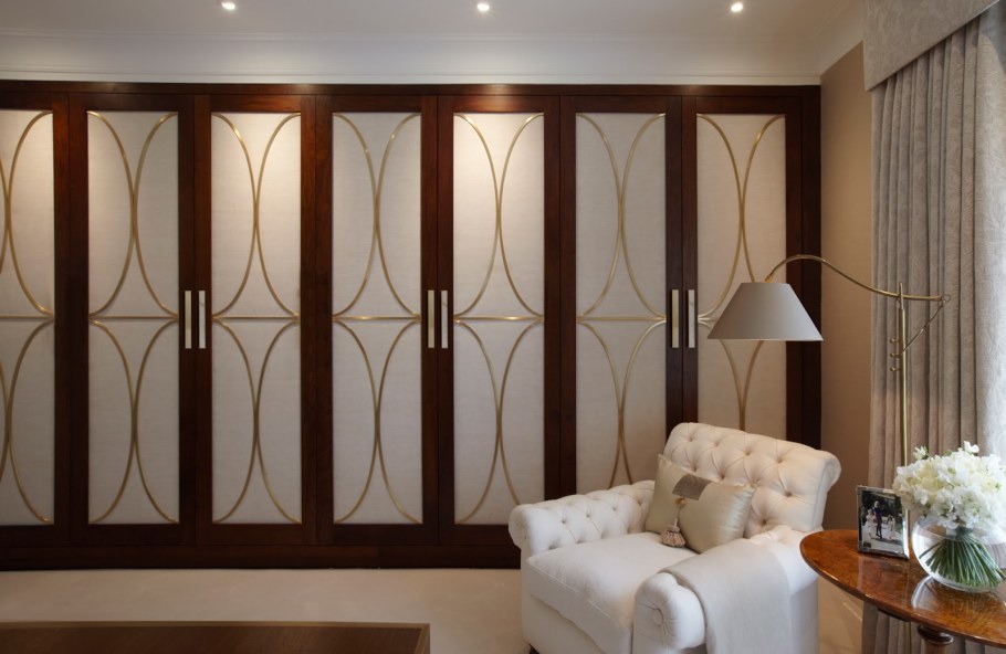 Арт деко двери на шкаф купе