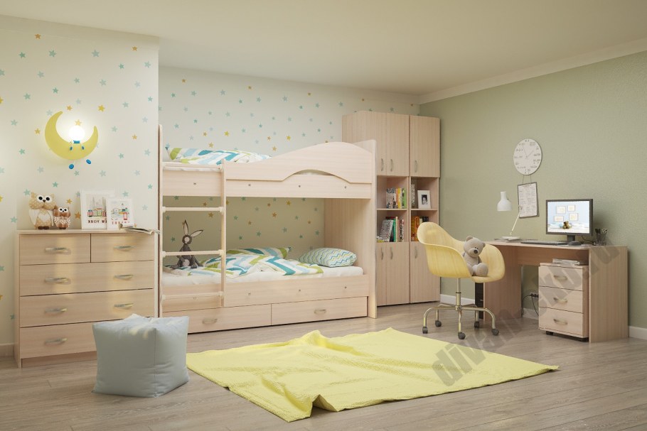 Детская в цвете Млечный дуб