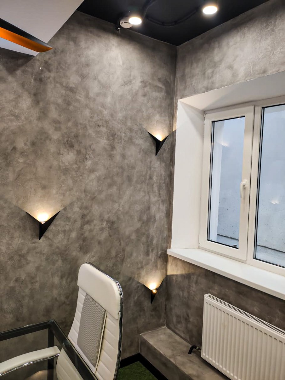 Декоративная штукатурка под бетон