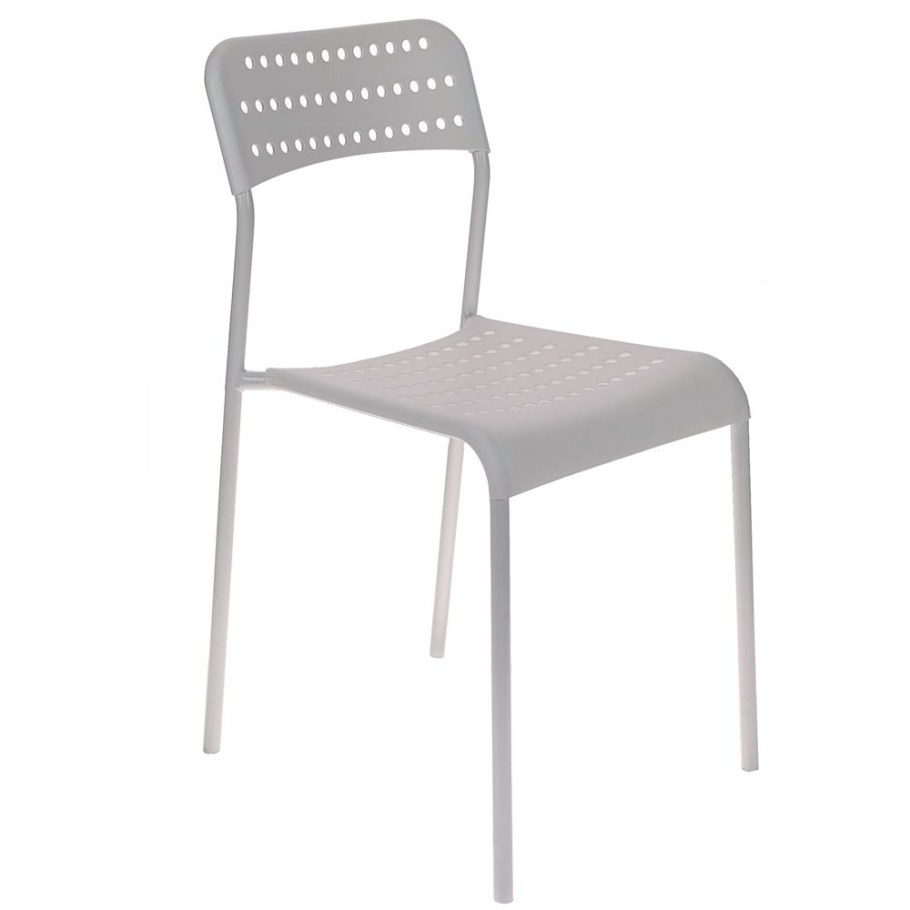 Стул uno белый стопируемый