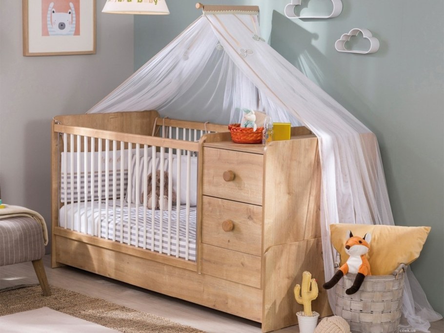 Кроватка трансформер Cilek Mocha
