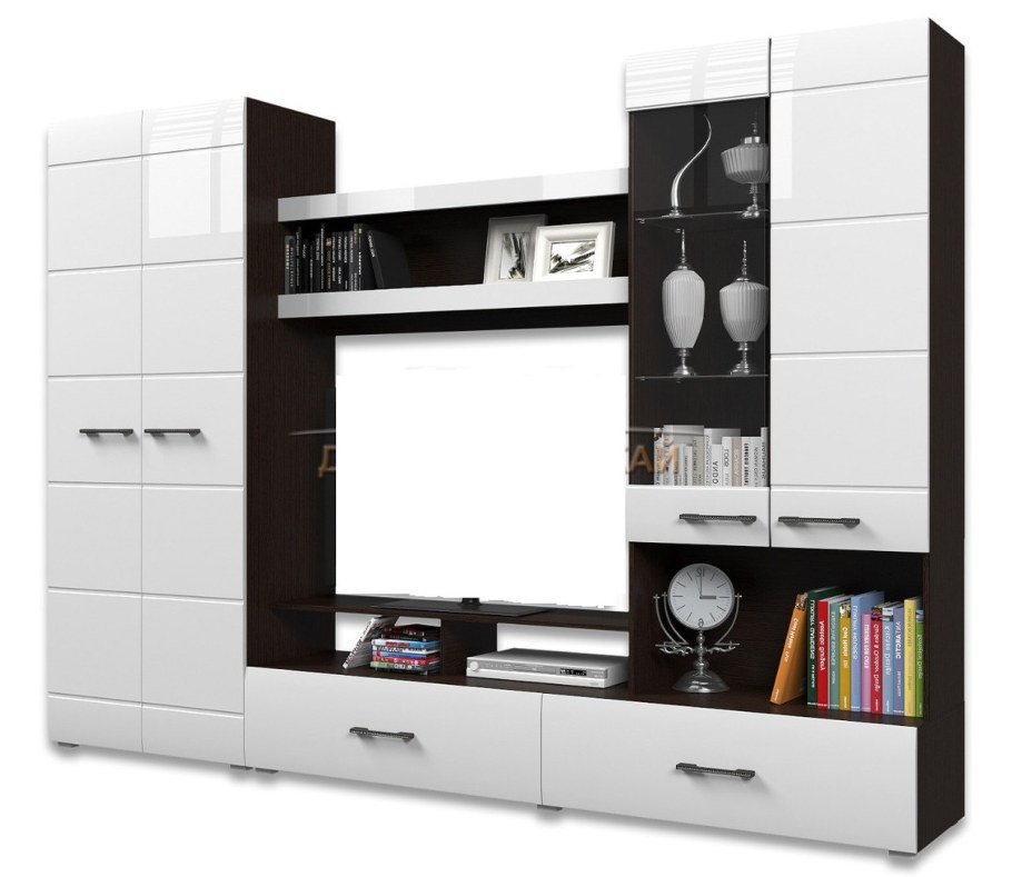 Гостиная Горизонт Ненси-1 венге