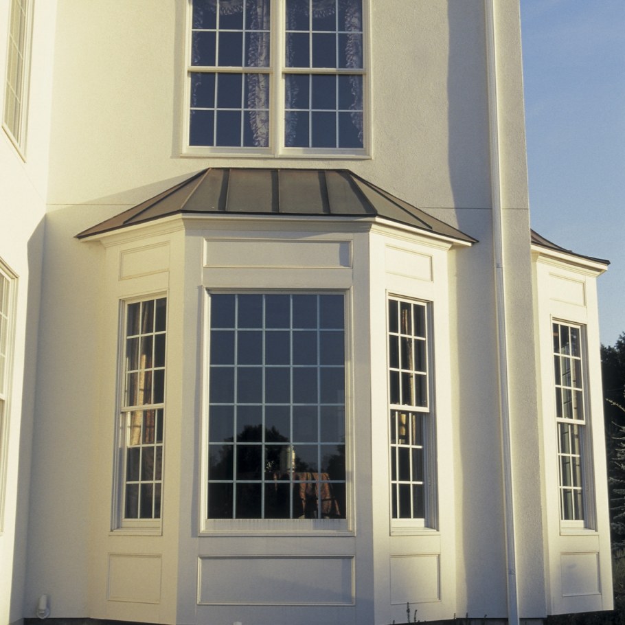 Эркер окна снаружи