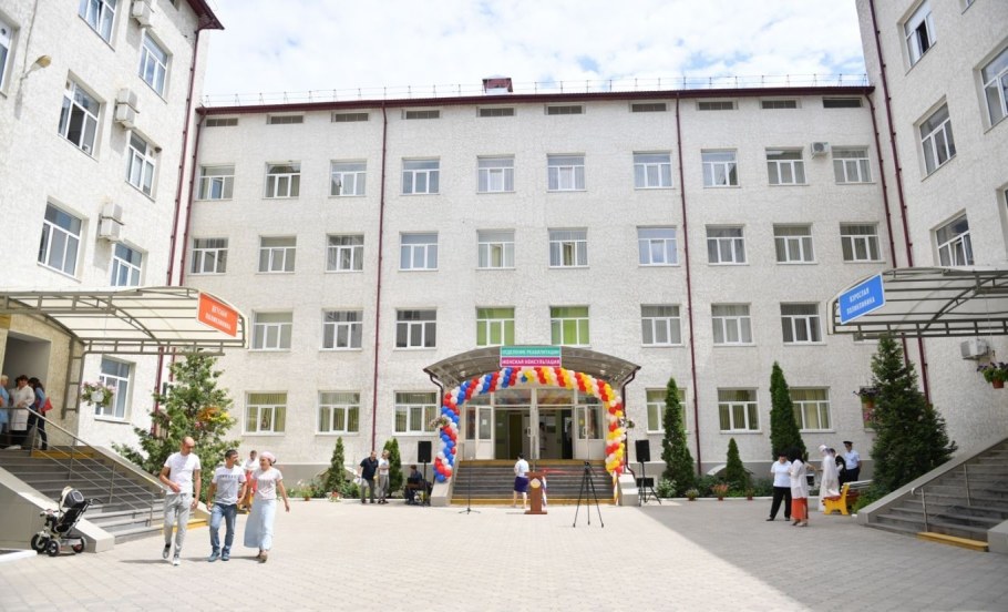 Город Моздок, Северная Осетия, районная больница.