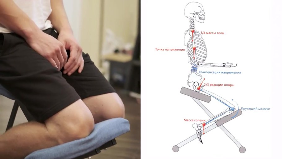 Коленный стул Zen Offerman