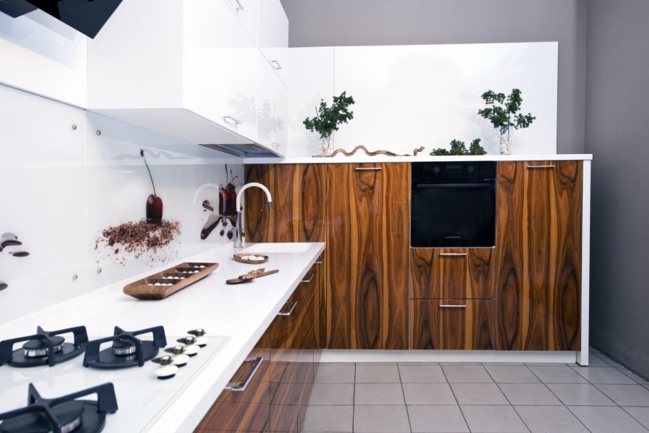 Шпон палисандр Сантос кухни