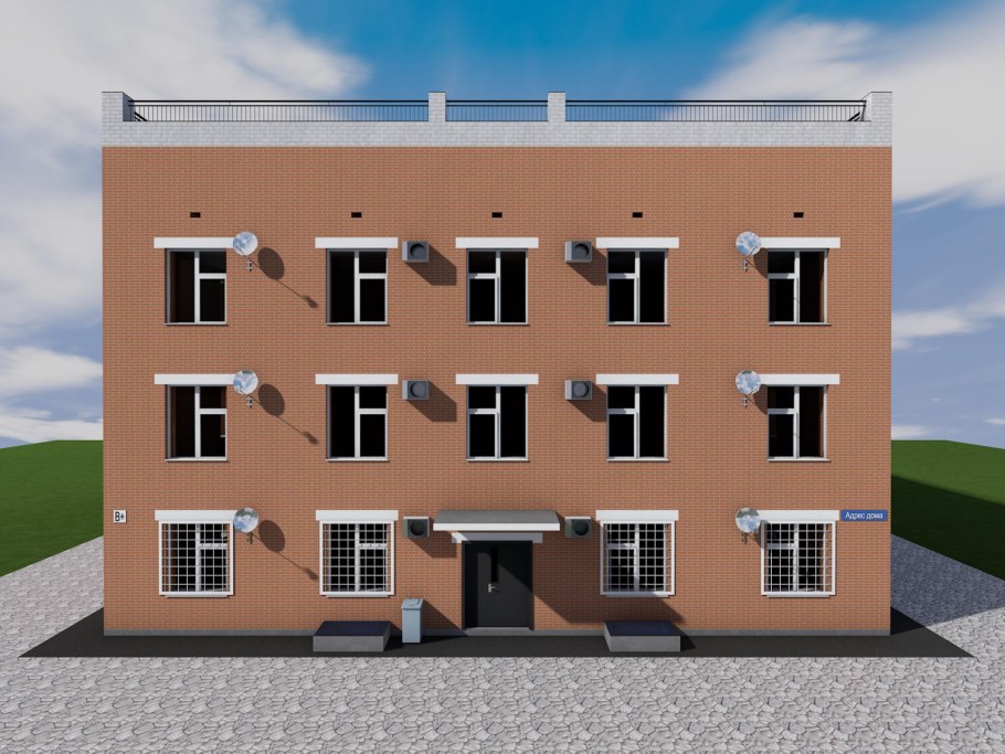 Проекты трехэтажных зданий