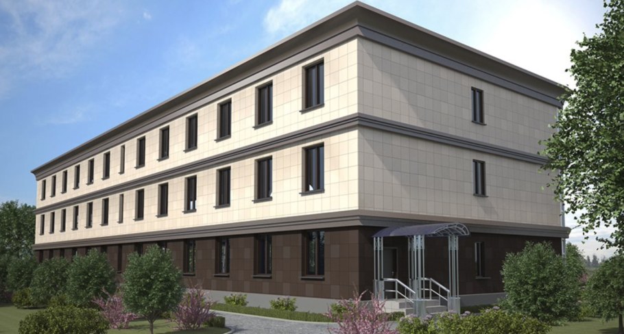 Фасад административного здания