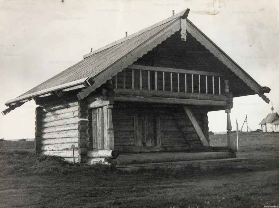 Амбар из д. Коккойла Кижи