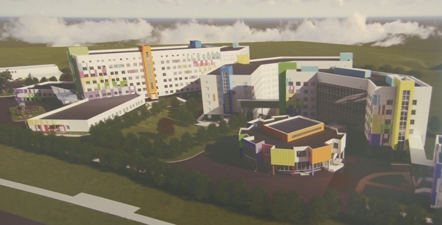 Областная детская больница Курск проект